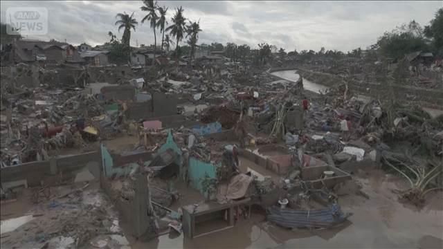 フィリピンに台風25号襲来　セブ州中心に少なくとも66人死亡
