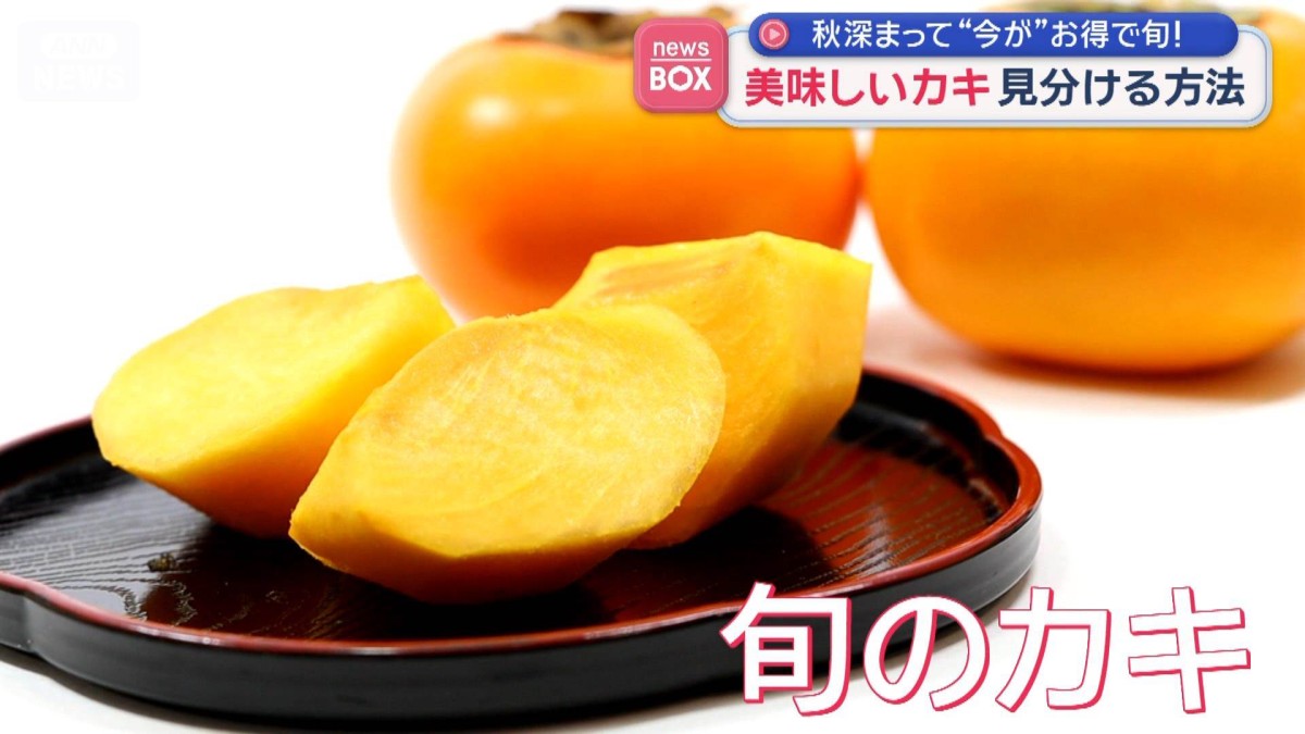 “今が”お得で旬！美味しいカキ見分ける方法　注目点は…ヘタ？色？形？