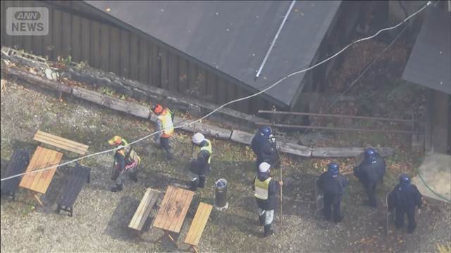 温泉旅館に居座りのクマ「緊急銃猟」で駆除　山形・米沢市