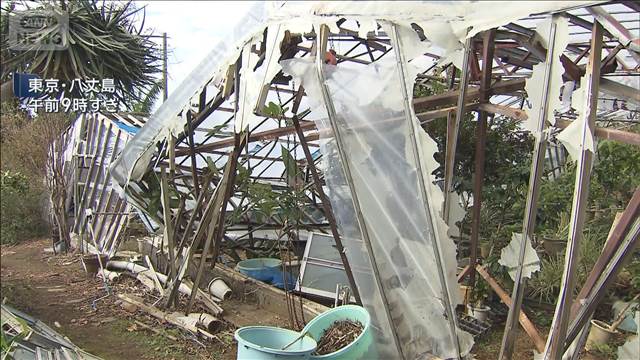 9日で台風直撃から1カ月　東京・八丈島　いまだ断水続く地域も