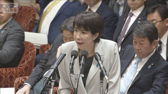 「存立危機事態なりうる」に野党追及　高市総理の台湾有事関連で