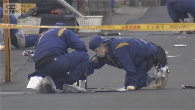 千葉・松戸市の男性刺殺事件　死因は背中を刺されての出血性ショックか