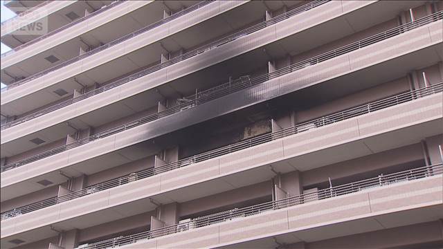 15階建てマンションで火事　女性死亡　火元の部屋に住む40代女性か　東京・葛飾区
