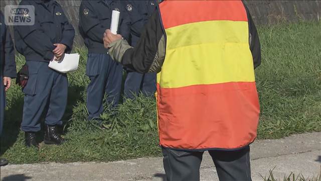 クマ出没場所を警察が視察  13日からの“ライフル銃での駆除”控え　岩手