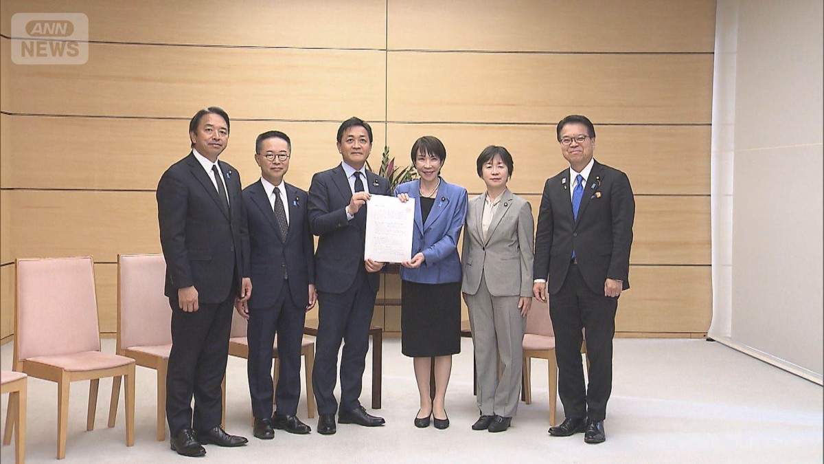 国民・玉木代表 高市総理に経済対策を提言 「年収の壁はなんとしても」