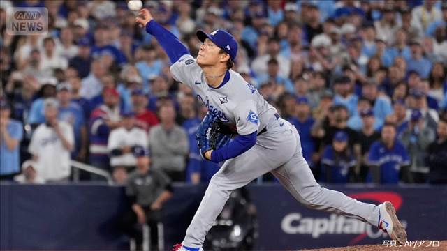 山本由伸 サイ・ヤング賞ならず　大谷翔平「伝説的瞬間」賞受賞
