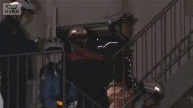 集合住宅で火事 3人死亡1人意識不明  大阪・西成区　