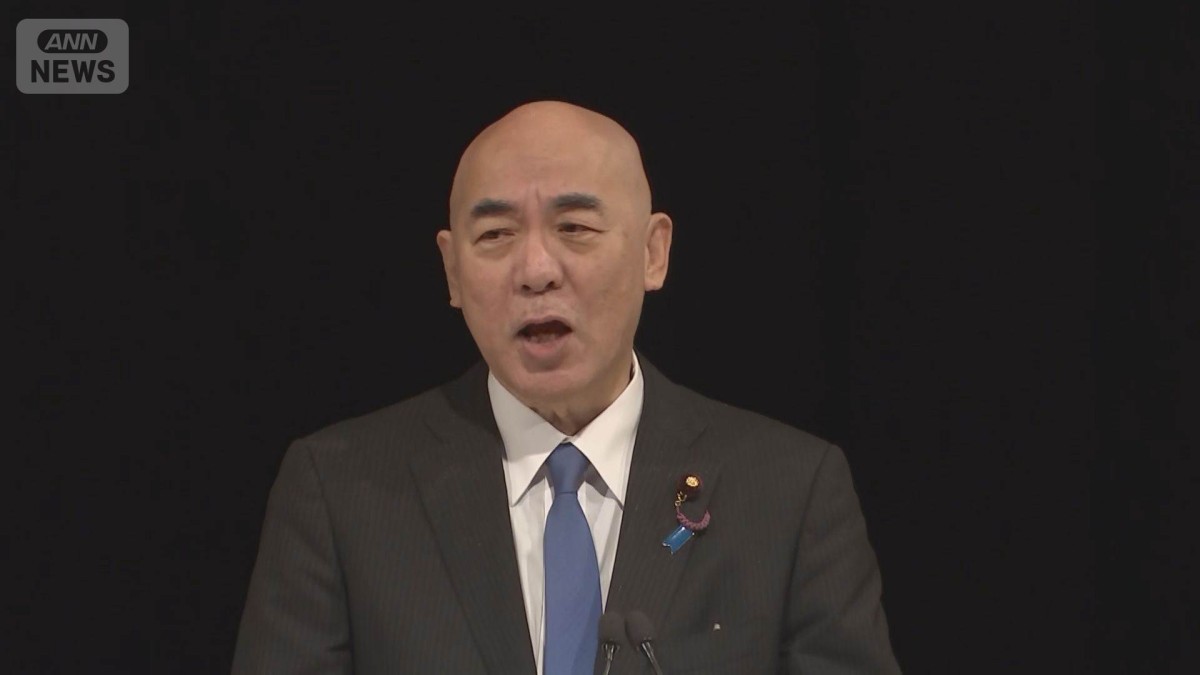 日本保守党が初の党大会　百田代表は次の衆院選で「10議席獲得を目指す」