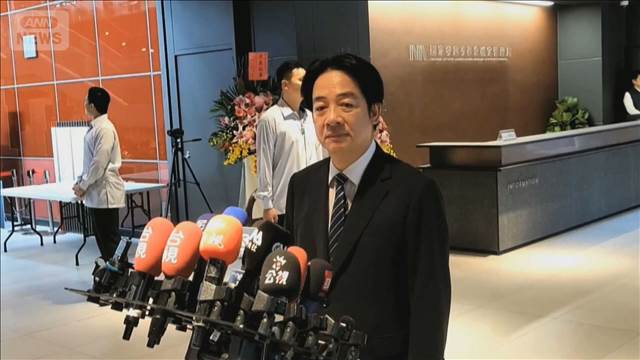 台湾総統が中国に対し自制求める　「大国としての模範を」高市総理発言への対応めぐり