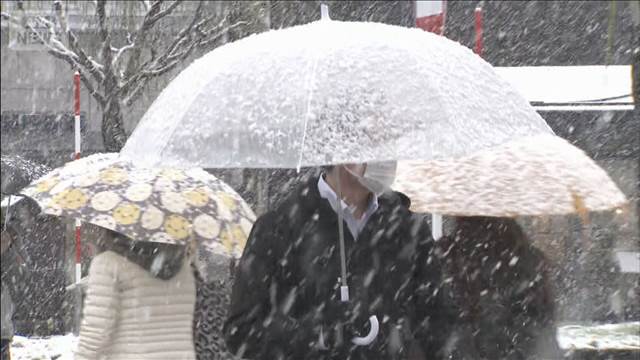 強烈寒気　北日本で大雪　気温急降下で広く師走並み