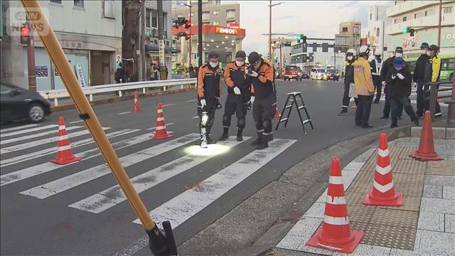 【速報】3歳児が車にはねられ意識不明　横断歩道を横断中　茨城・水戸市
