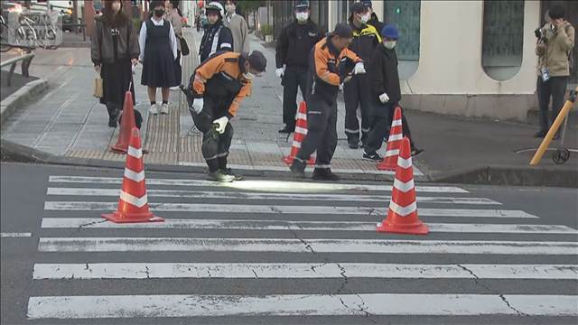 幼稚園帰りの3歳女児が死亡　横断歩道で車に巻き込まれる　運転の男逮捕
