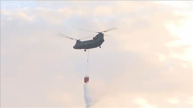 大分市 大規模火災　発生から2日 鎮火のめど立たず
