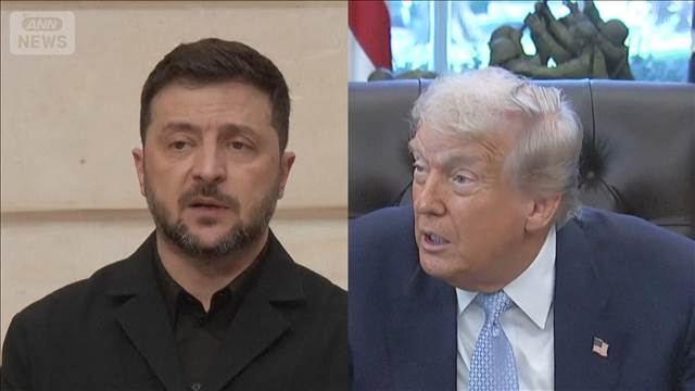 ゼレンスキー氏 新和平案を受領　トランプ氏と近く協議へ