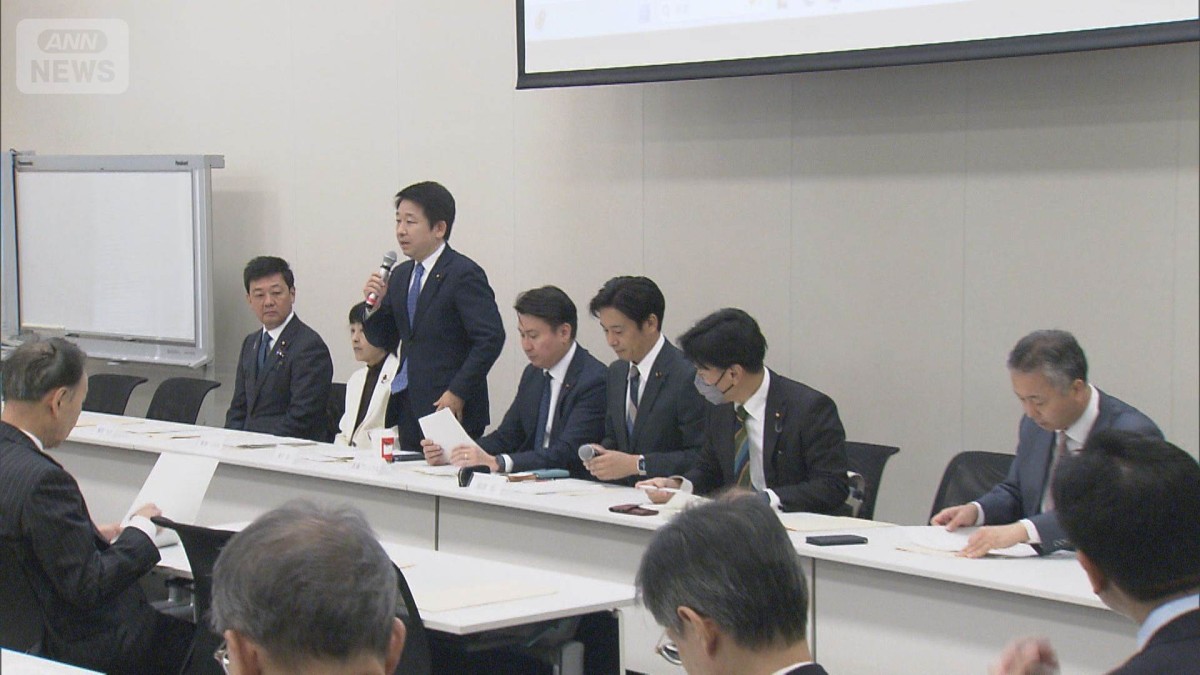 維新　与党として初めての税調キックオフ