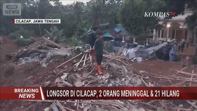 インドネシアで土砂崩れ　30人死亡　21人行方不明　豪雨被害相次ぐ