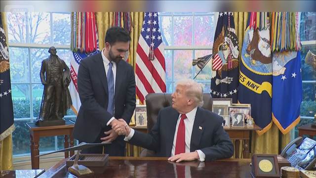 トランプ大統領がマムダニ次期NY市長と会談　相違点踏み込まず「素晴らしい市長に」