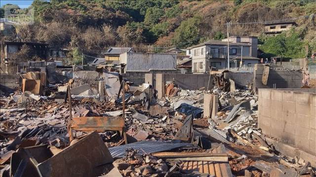 大分の大規模火災　自宅の状況を確認した避難者「跡形もない…」　補償はどうなる