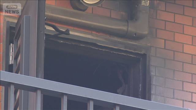 ビル火災で男性2人搬送　うち1人死亡　3階が30平方メートル焼ける　東京・足立区