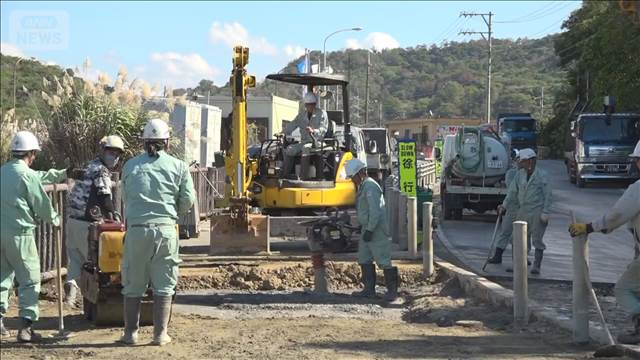 沖縄本島 17市町村で断水の恐れ 導水管が破裂し漏水