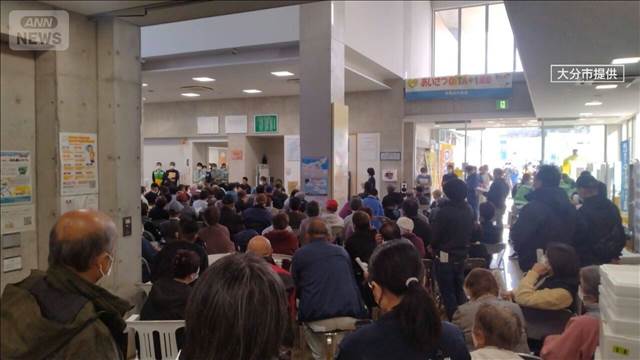 住民説明会“不安の声”も　大分火災発生7日目　鎮火せず