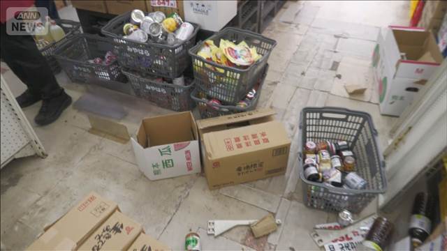 熊本・阿蘇地方で震度5強　大分で震度5弱　産山村で落石が車直撃