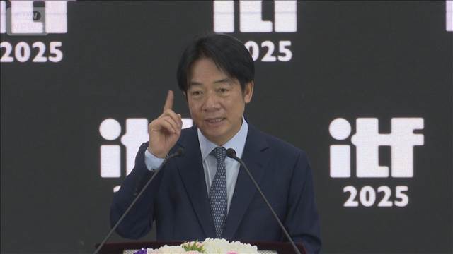 台湾　防衛に6兆円超投入を表明　台湾総統が中国批判「前例のない厳しい情勢に対応」