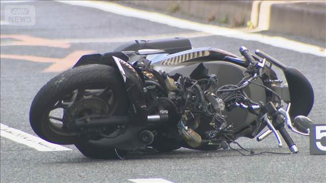 大阪市バイクひき逃げ事件　56歳男を逮捕