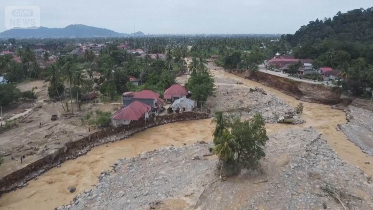 インドネシア豪雨で日本人10人弱孤立状態