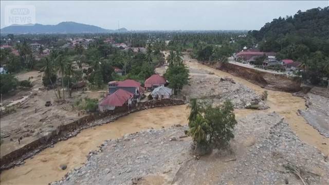 インドネシア豪雨で日本人10人弱孤立状態