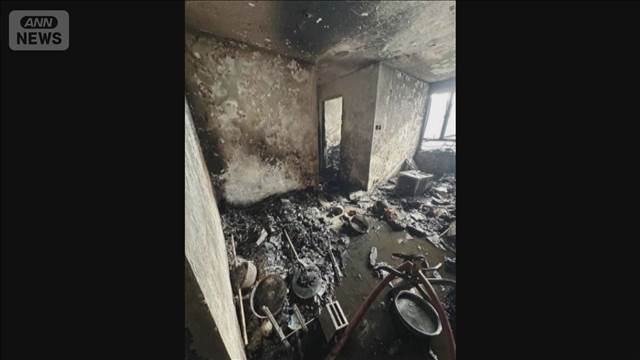 香港マンション火災　死者146人に　火元のマンションはまだ捜索始まらず