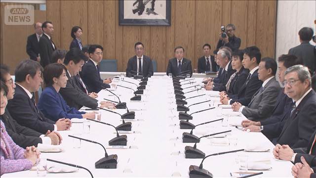 定数削減めぐり与党党首会談　「選挙区ふくめ削減」明記で合意
