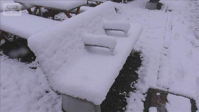 強烈寒気　積雪が急増中　あすにかけて大雪や吹雪