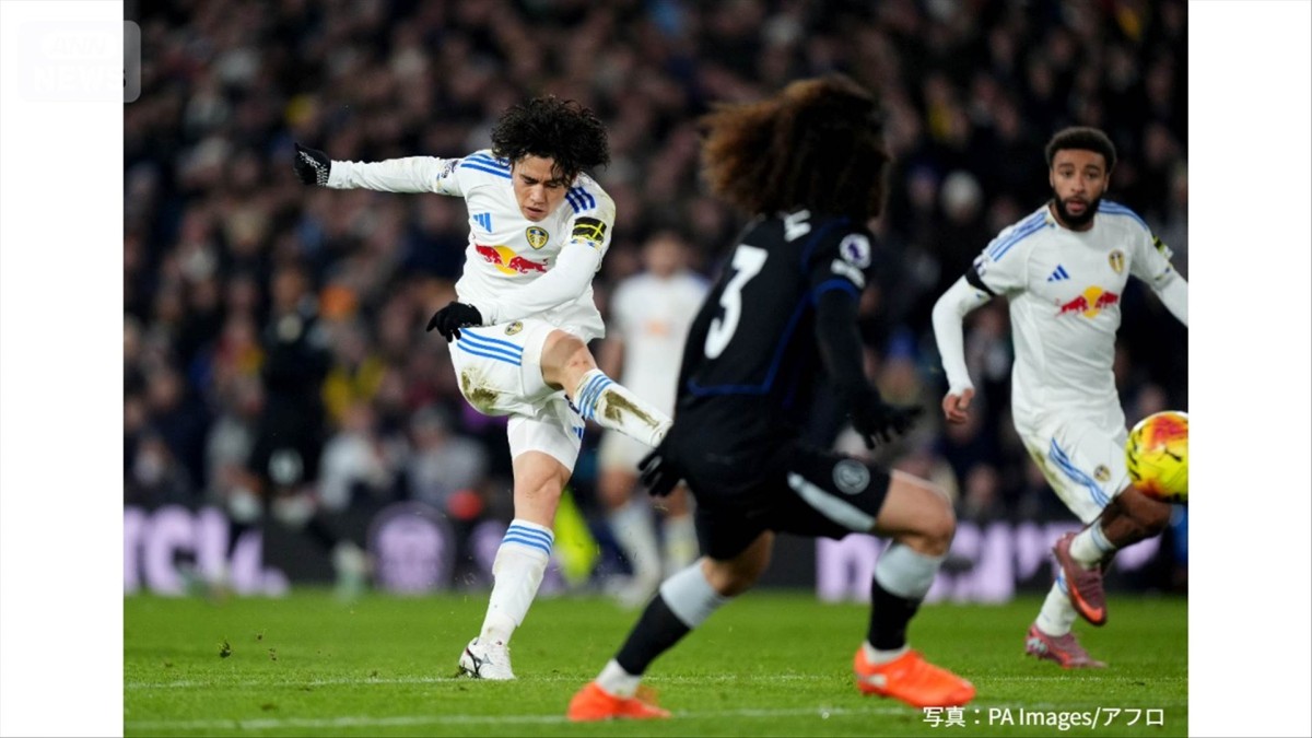 田中碧 プレミアリーグで初得点