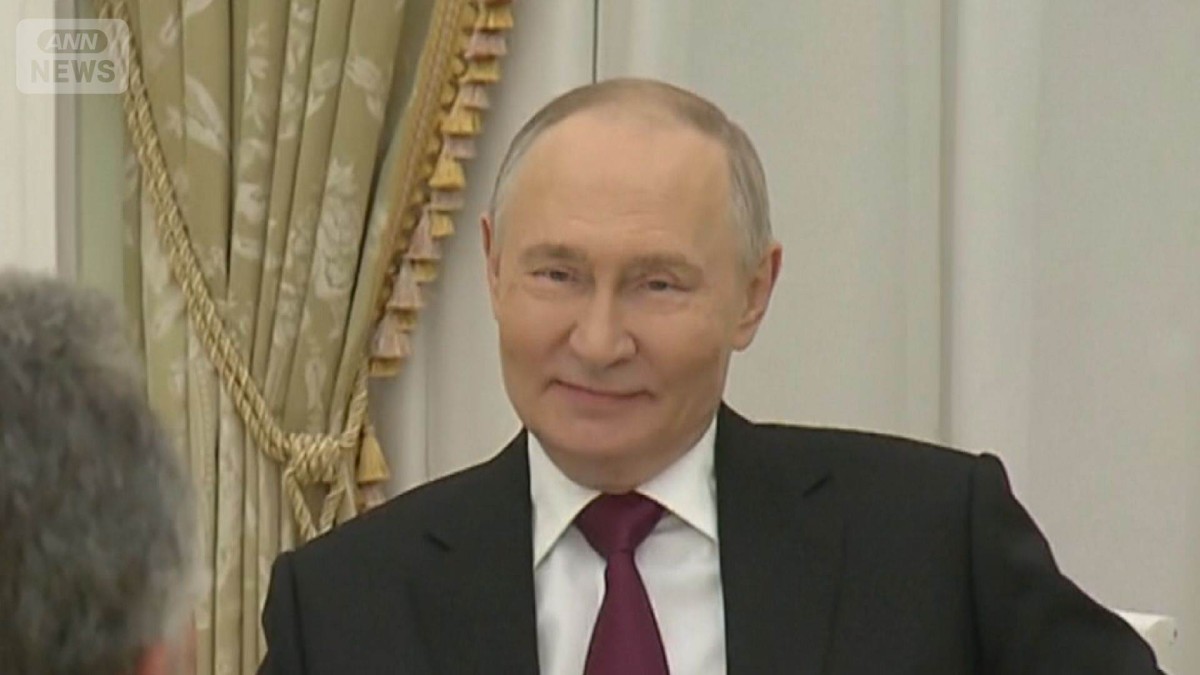 ウクライナ和平交渉「困難な作業に」　プーチン大統領　領土問題で譲歩しない姿勢