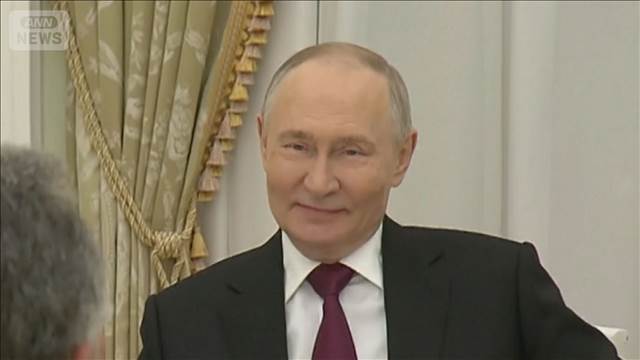 ウクライナ和平交渉「困難な作業に」　プーチン大統領　領土問題で譲歩しない姿勢