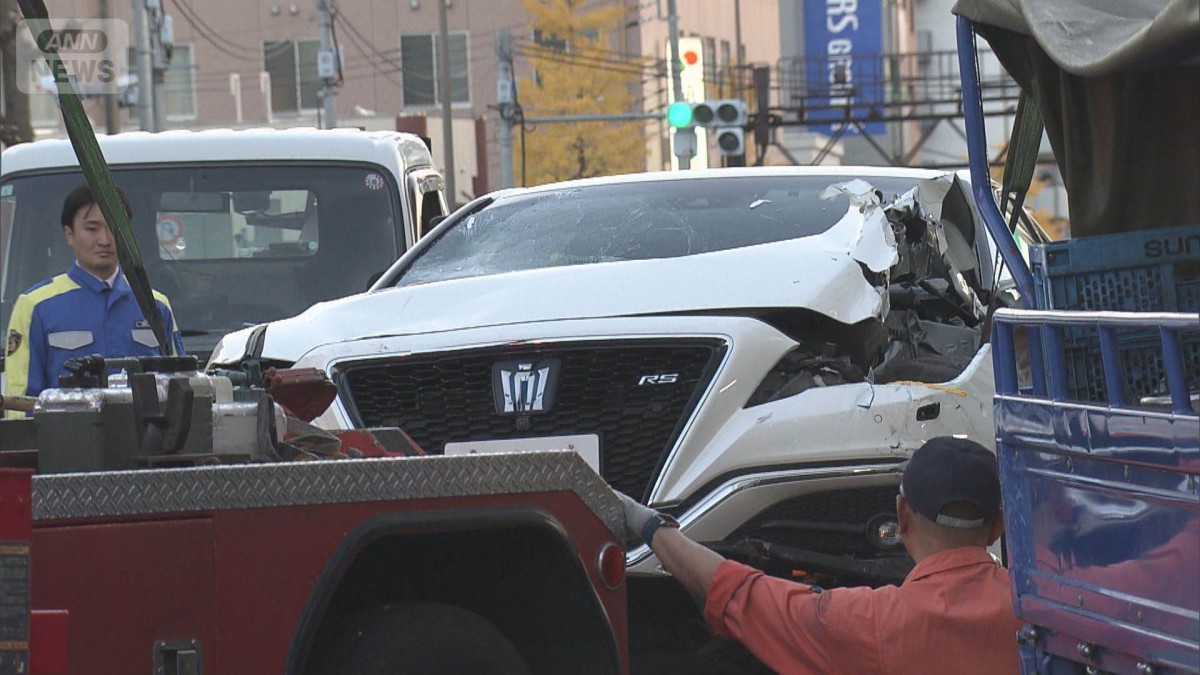 足立区の車暴走事故、車窃盗容疑で逮捕の男「乗りたいを気持ち抑えられず」