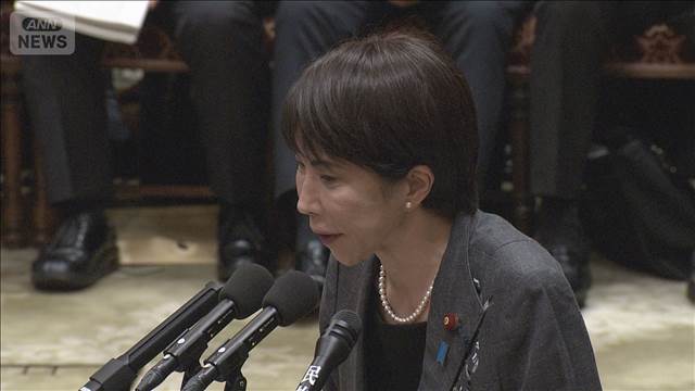 高市総理　法案の審議順「口出ししない」　定数削減法案の審議めぐり