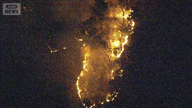 日向山の山頂付近で…神奈川でも“山火事”発生　群馬・妙義山はいまだ延焼中