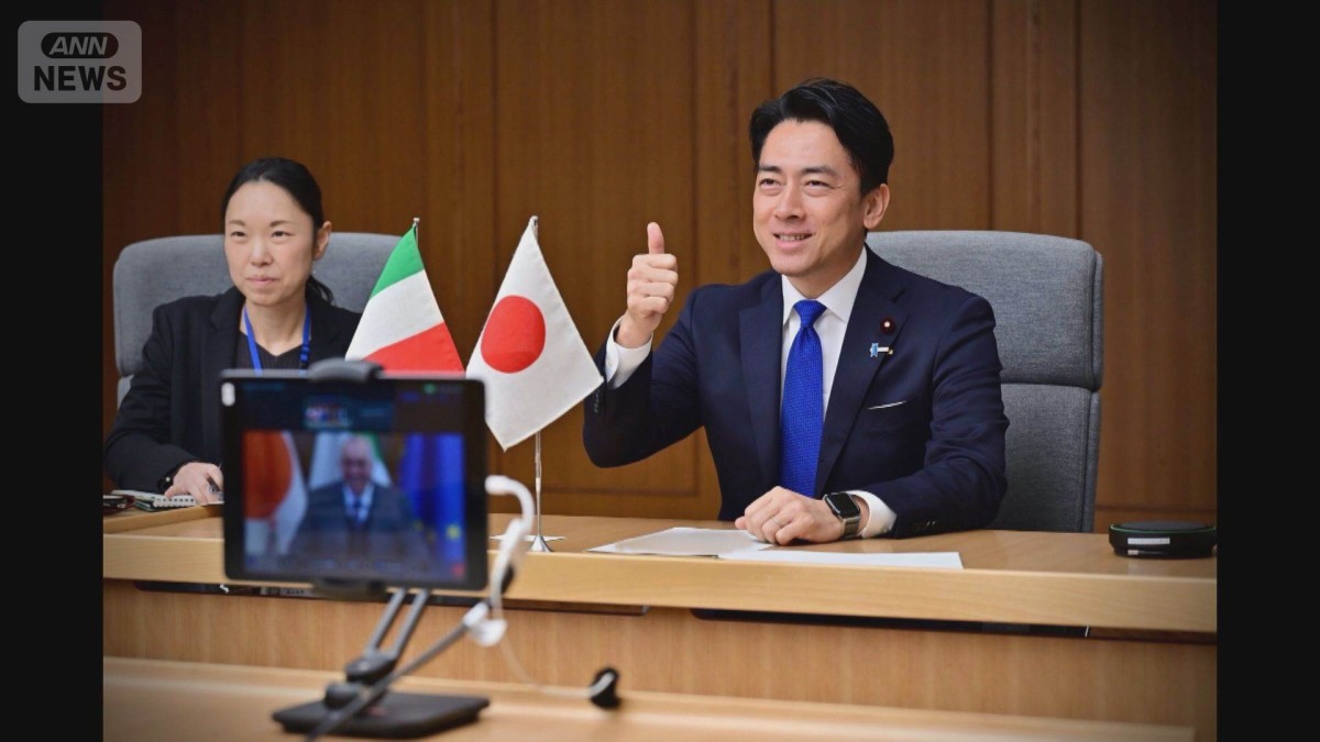 小泉大臣 イタリア国防相など中国レーダー照射説明 NATO事務総長とも会談 懸念を共有