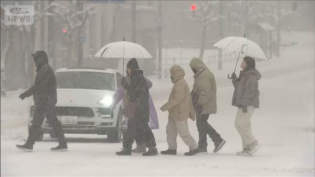 大気不安定　被災地でも雨や雪　あすにかけて強烈寒気
