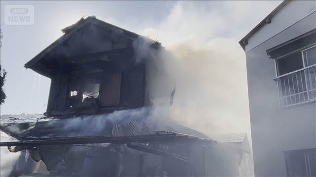 【速報】東京・あきる野市で住宅火災　1人死亡　1人逃げ遅れか