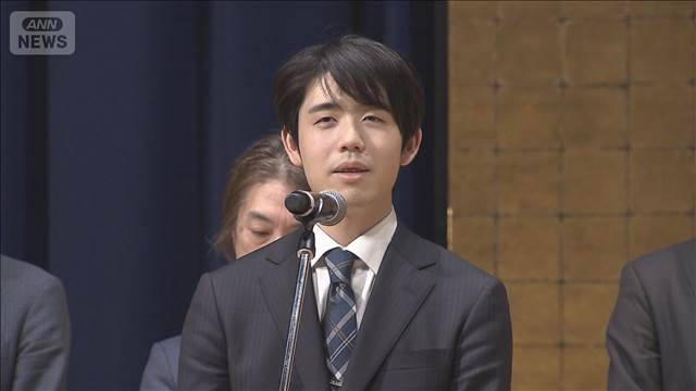 将棋オールスター東西対抗戦　藤井六冠が意気込み語る