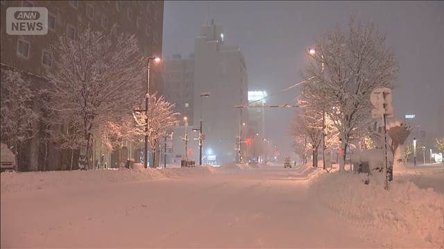 北陸から北海道で冬の嵐　猛吹雪や暴風に厳重警戒