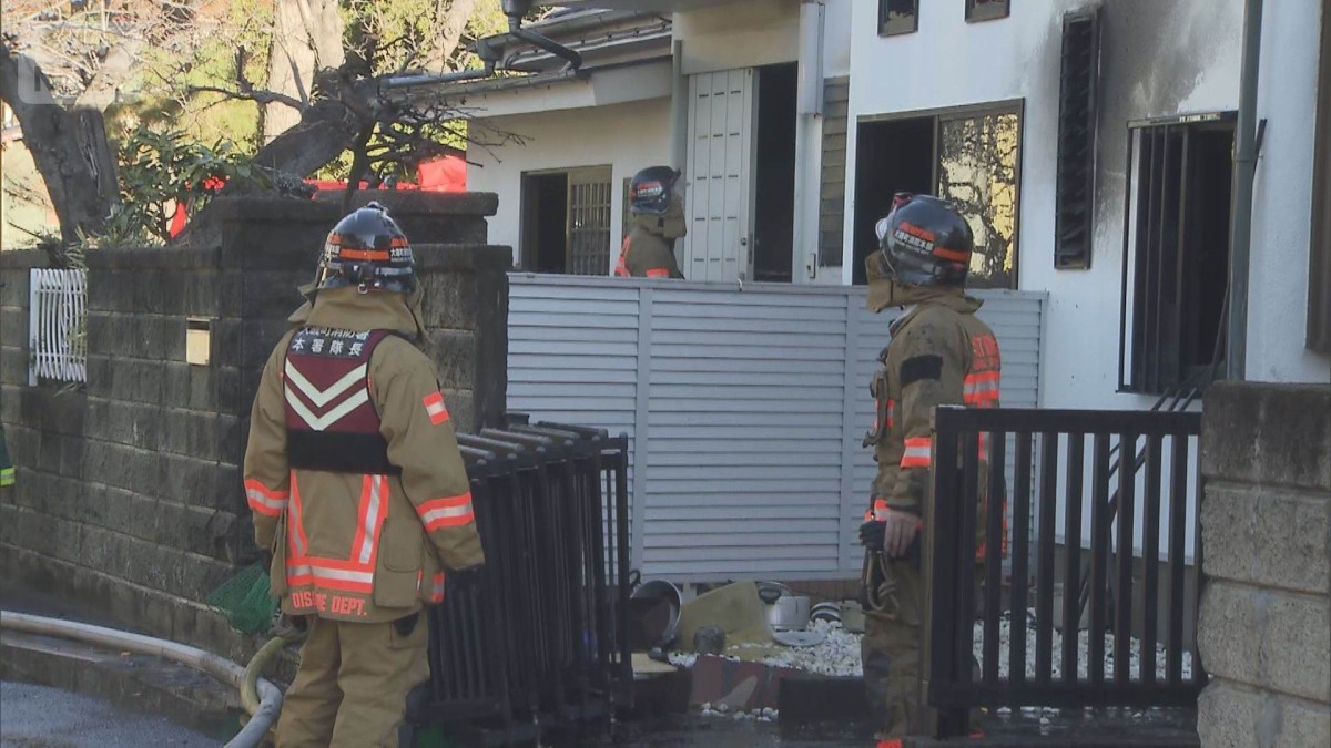 【速報】神奈川・大磯町で住宅全焼　1人が意識不明　住人の90代女性か