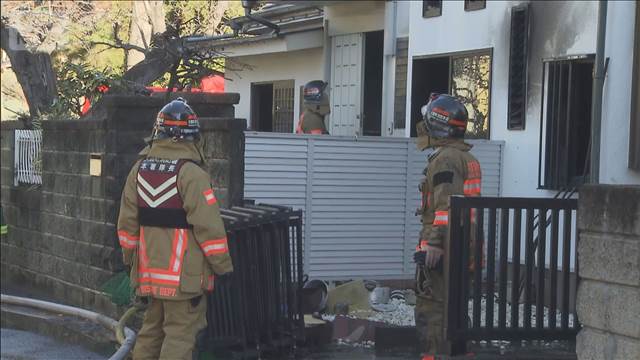 【速報】神奈川・大磯町で住宅全焼　1人が意識不明　住人の90代女性か