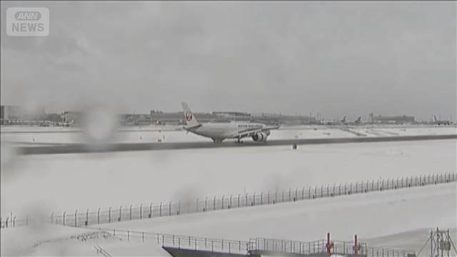 北日本荒天で航空便の欠航相次ぐ 北海道便中心に合わせて60便