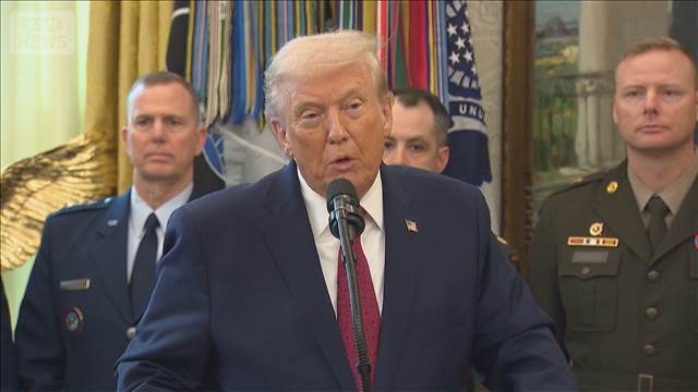 和平案合意「これまでになく近い」　トランプ大統領がウクライナ協議の進展を強調