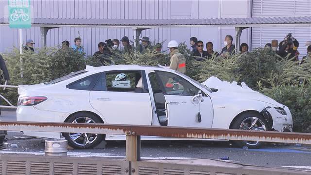 足立区暴走14人死傷事件　女性はねる9m前から急加速