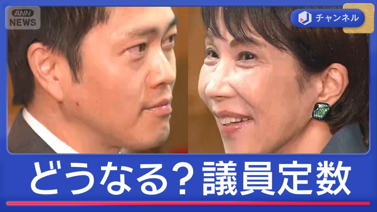 どうなる？議員定数削減　高市総理と吉村代表が会談　両者の思惑は？